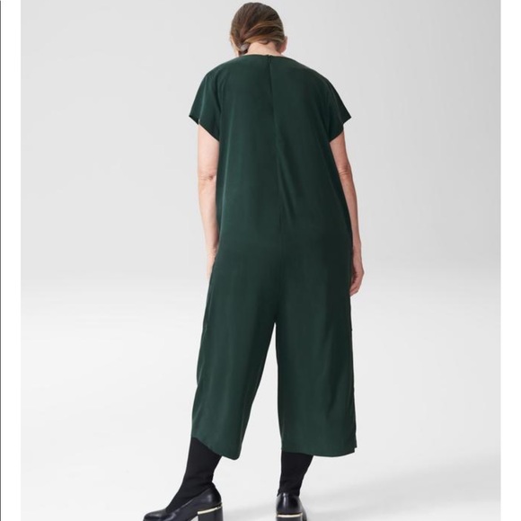 Jumpsuit- Universal Standard Kia Cupro Jumpsuit - Picture 3 of 4